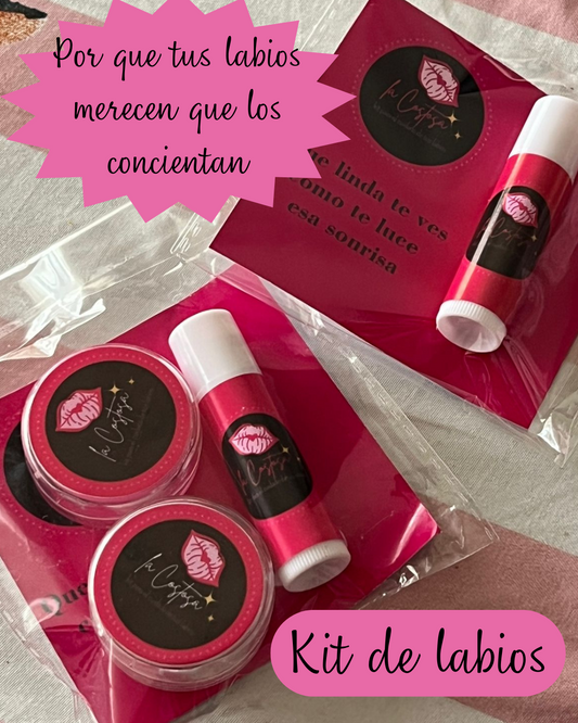 KIT PARA EL CUIDADO DE LABIOS