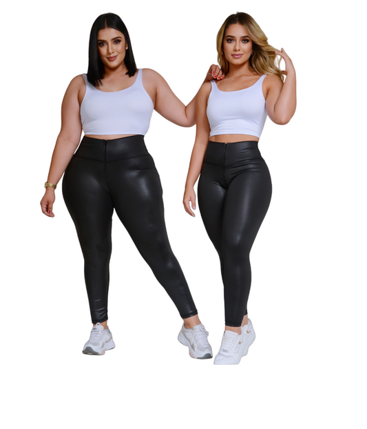 Leggins Efecto Cuero Suplex