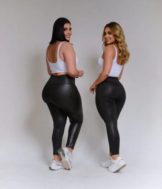 Leggins Efecto Cuero Suplex